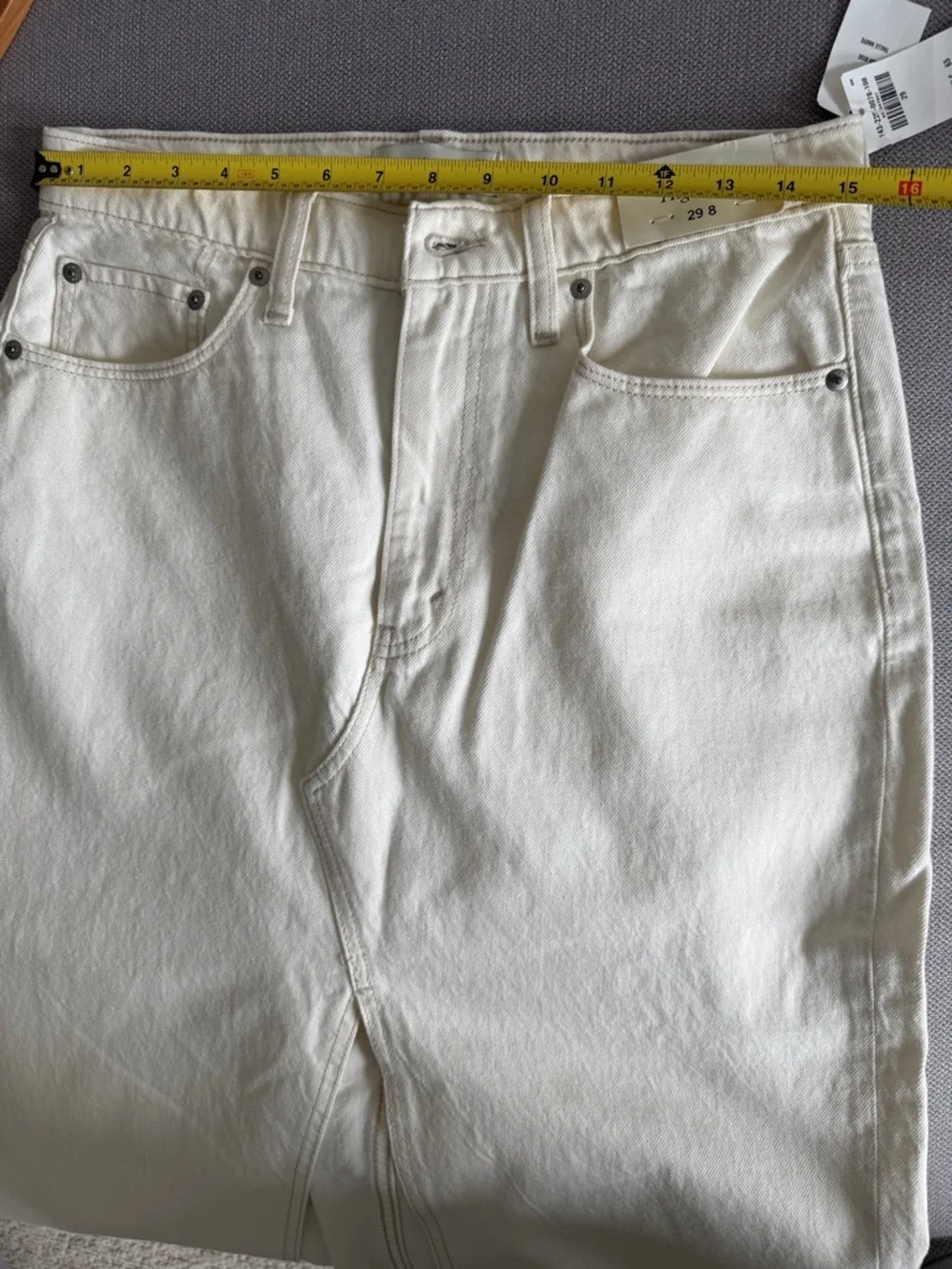 Abercrombie & Fitch Denim Maxi Skirt  Size  8